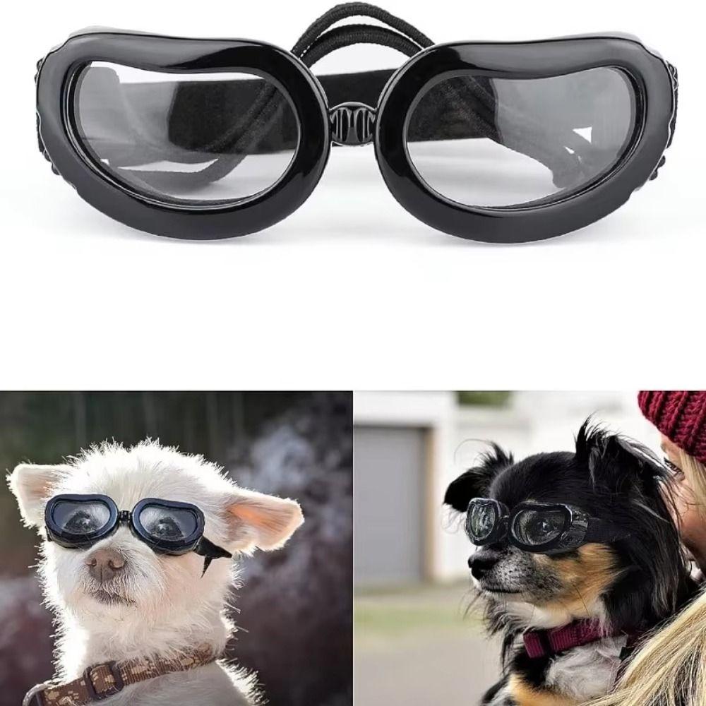 Adjustable Pet Sunglasses Clear Vision Cat Glasses Pet Eye Wear Protection Photography Prop