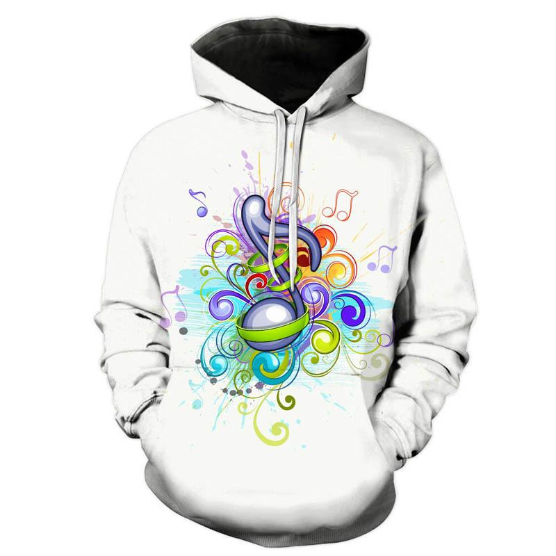 Музыкальные ноты 3D печатные толстовки с капюшоном мужские и женские зимние музыкальные повседневные пуловеры с длинным рукавом хип-хоп забавные уличные толстовки с капюшоном