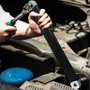 Offset Extension Wrench with Adapters Long Handle Rustproof Corrosion Resistant Car
