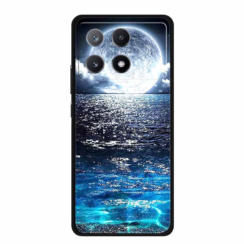 Для Xiaomi Poco F8 Pro Чехол PocoF8 Pro ТПУ Чехол Мягкий Силикон Funda Чехол для Телефона Для Poco F8 Pro Чехол Лев Волк Ударопрочный Coque