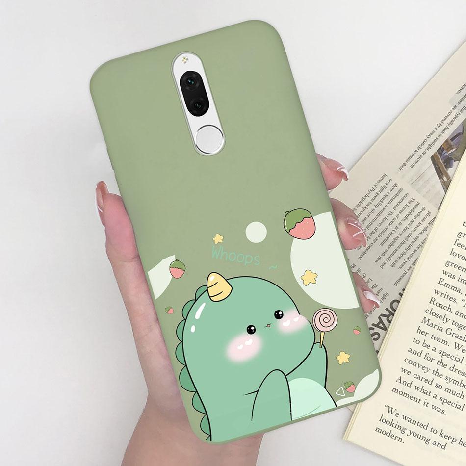 Чехол для телефона Huawei Nova 2i Милое Сердце Любви Цветок Мультяшный Рисунок Мягкий Чехол Для Huawei Mate 10 Lite Горячая Новинка Цветные Fundas