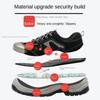 Labor Insurance Shoes Anti-smashing, Anti-piercing, Non-slip and Deodorant Steel Head Shoes Work Shoes