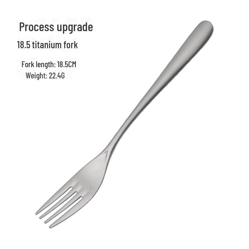 Набор столовых приборов для улицы из чистого титана: Миска, палочки для еды и ложка для кемпинга и пикника