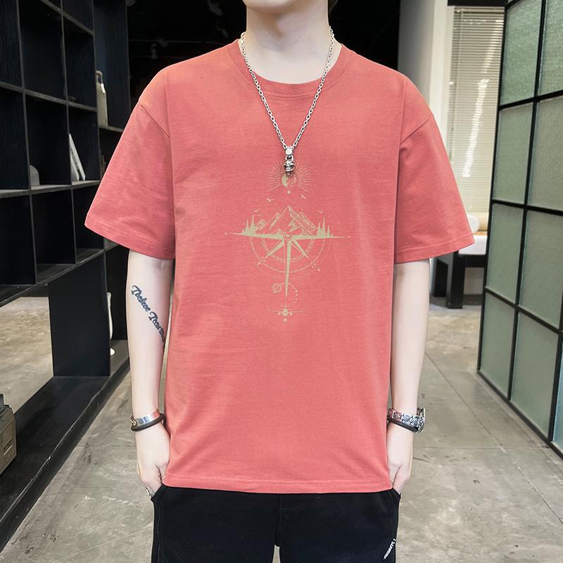 Unisexs T Shirt White Big Size 6XL Cotton Tshirts for Unisex Summer Casual Wear Mountain Fashion Print Unisex Tee Shirts Male Clothes