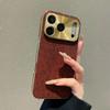 Гальванизированный Чехол с Леопардовым Принтом Полное Покрытие для iPhone 17 Pro Max, Apple 16 Кожаный, и 15 Жесткий Чехол