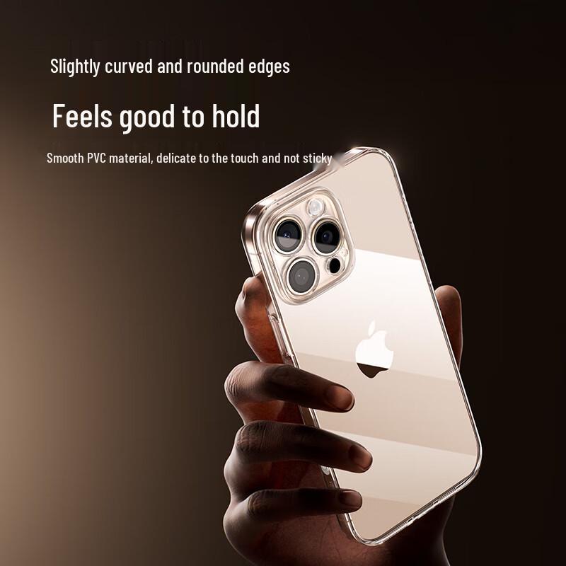 Baseus Чехол для телефона серии Crystal с сенсорной кнопкой камеры для серии iPhone 16