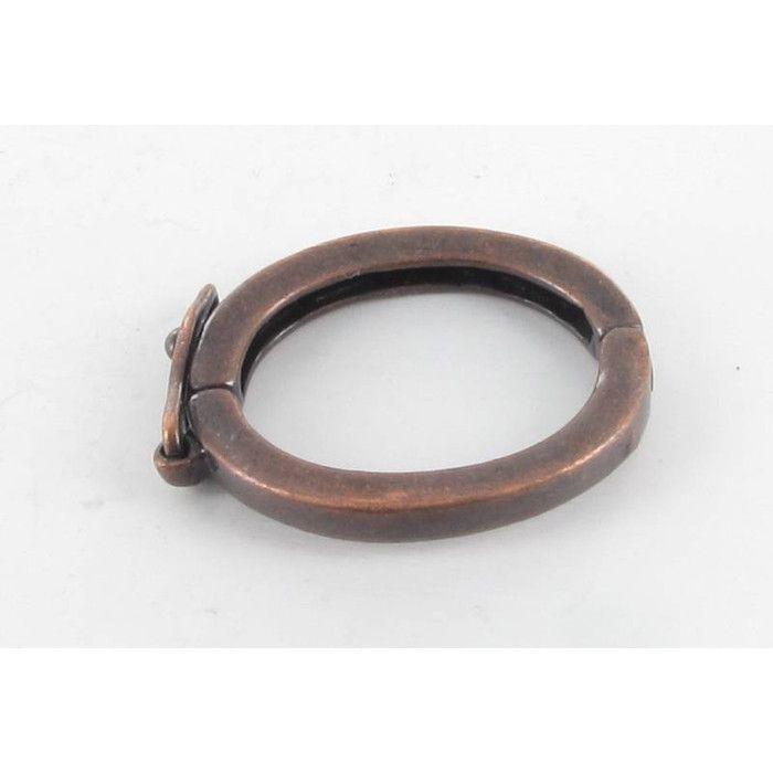 MégaCréa - Fermoir menotte pour sautoir 22mm Cuivré