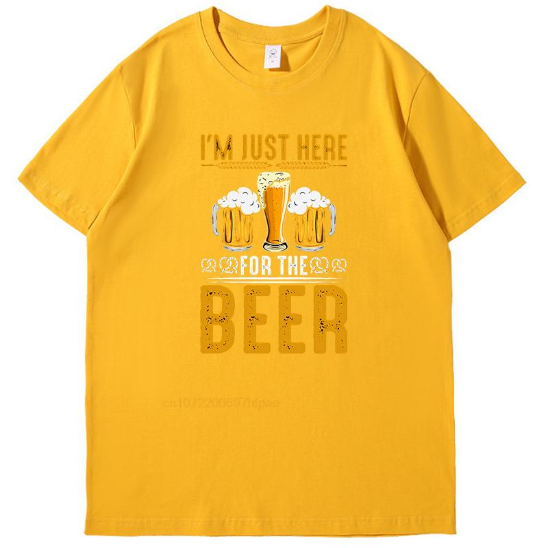 Funny Vintage Beer Gift Tshirt Summer Tops Tshirt New Arrival Goods High Quality Short Sleeve Tee Cotton Mens Tshirts