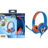 Casque Interactif - OTL - Sonic - Réglages De Volume - Ajusteur Extensible - Bleu
