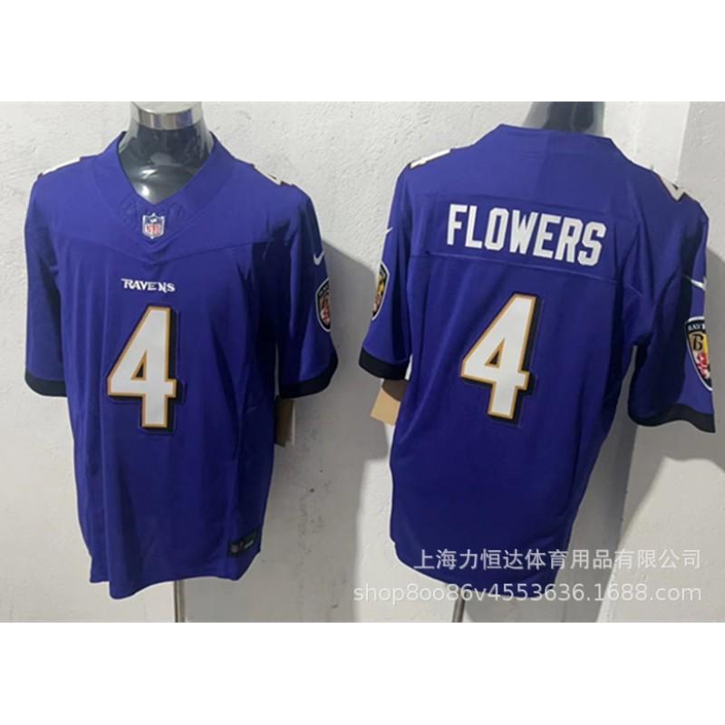 Ravens Legend 3rd Gen Embroidered Football Jersey 8 Team Sports