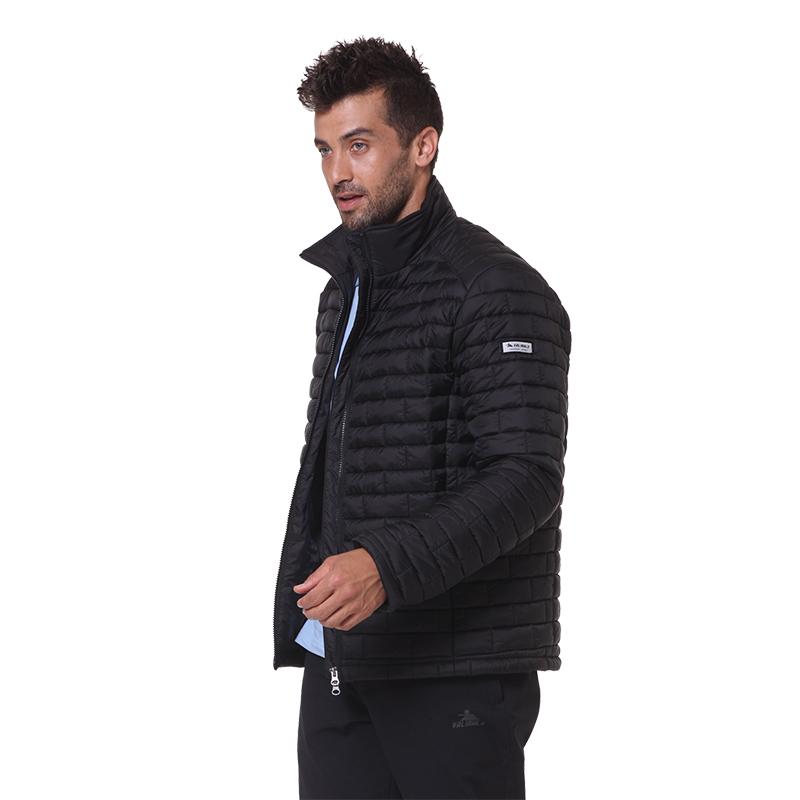 Men Jacket Spring Thin Cotton Padded Jacket Ultralight Puffer Jacket Men Autumn Men Coat Stand Collar