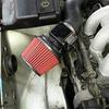 RYANSTAR 76Mm 3" High Flow Round Tapered Cone Closed-Top Cool Air Filter Cleaner