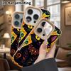 Phone Case: Lambskin 2D Flat Samsung Galaxy A34 A35 M05 M06 S20 S22 S21 FE Plus 5G Protective Case, Black Cat Pattern, Christmas and Halloween Gift
