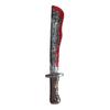 Decorative Bloody Axe Realistic Looking Eco-friendly Plastic Halloween Bloody Fake Machetes Toy for Home