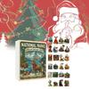 National Parks Christmas Countdown Calendar With Nature Theme For Family And Friends Celebration