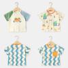 Baby Clothes Casual Short-sleeved T-shirts Summer Clothes Boys Girls Baby Children Children Summer Half-sleeved Tops