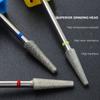3pcs Front Replaceable Nail Grinding Head Tapered Shape Manicure Tool Set  Nail Removal