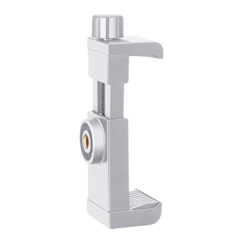 Многоцелевой зажим с винтовым креплением 1/4" для камер, телефонов и камер видеонаблюдения. Стабильный и портативный.