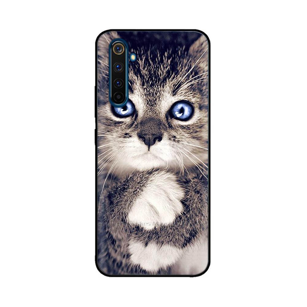 Чехол для OPPO Realme 6 pro Чехол-бампер Realme6 Pro Мягкий силиконовый задний чехол Чехол для телефона для OPPO Realme 6 6 Pro 6i 6S Coque