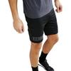 Under Armour Спортивные шорты с принтом логотипа, мужские шорты, черные 1309956-001