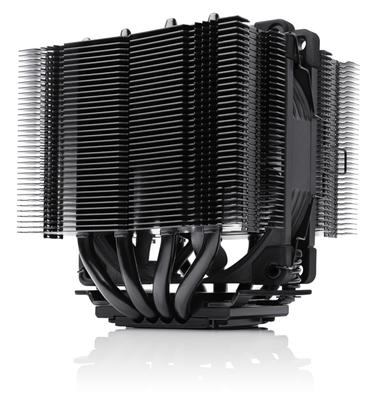 Премиальный процессорный кулер Noctua с 92-мм вентилятором NH-D9L chromax.black NF-A9 (черный)