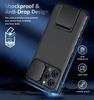 Бронированный противоударный чехол для iPhone 17 16 15 14 13 12 11 Pro Max Plus Сдвижная защита камеры Магнитная подставка-держатель Чехол для телефона