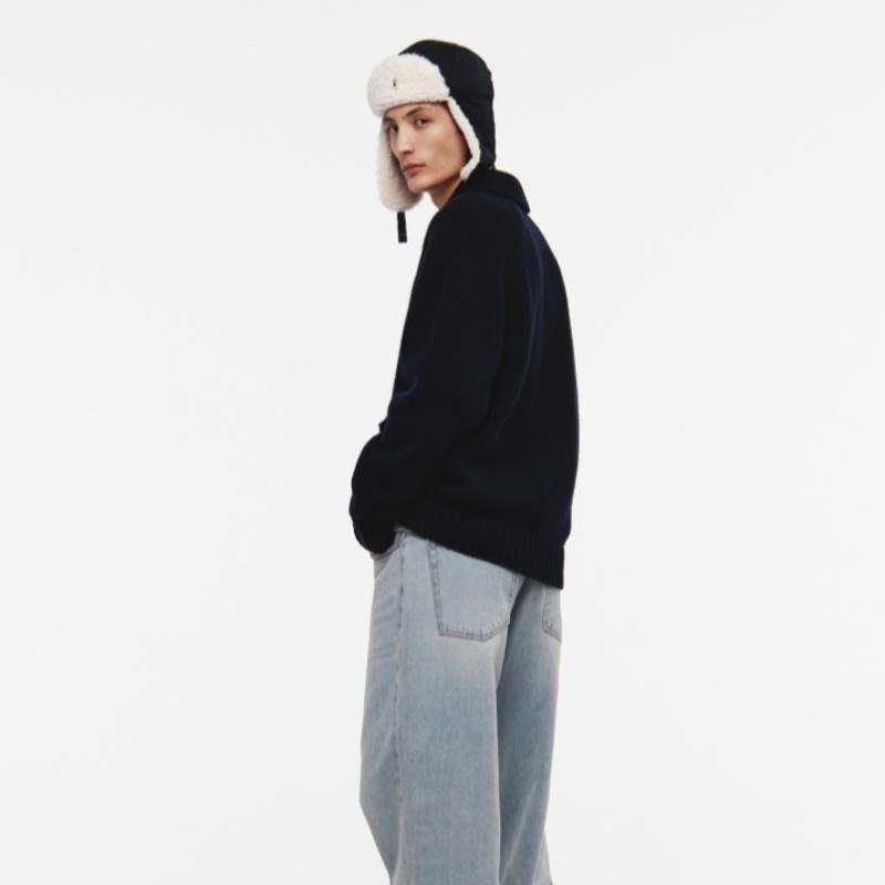 Kangol Kowi Chan Cardigan Navy 1907