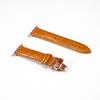 Кожаный ремешок для Apple Watch band 44мм 40мм 45мм 41мм 49мм 42мм 38мм Бабочка Пряжка Браслет iwatch серия 3 5 6 se 7 8 ultra