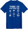 Things I Do In My Spare Time Bike Motorcycle Motorbike Biker Rider Drive T-Shirt