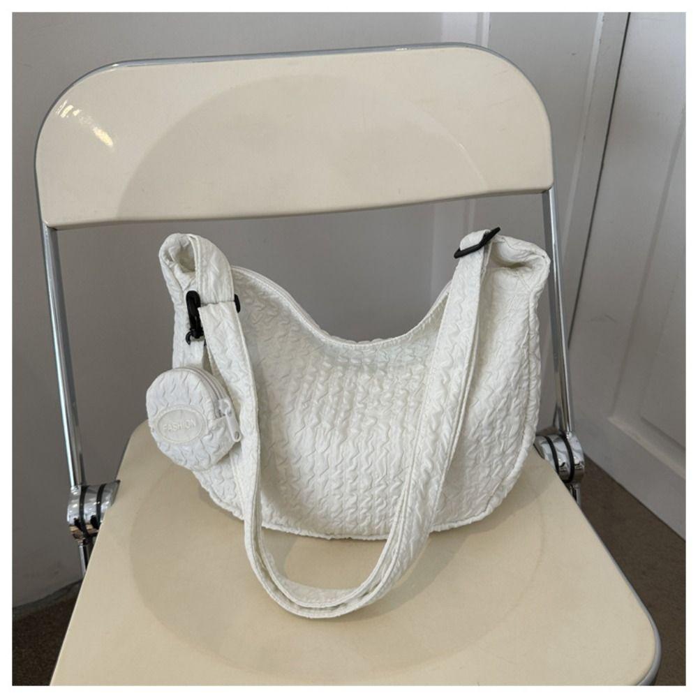 Кошельки Сумка через плечо Однотонная сумка-облако Модная сумка-тоут Женщины