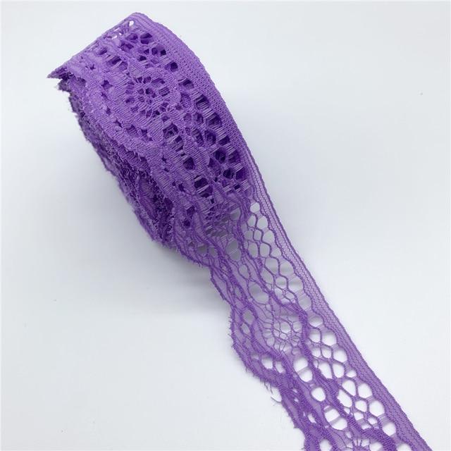 5 ярдов 38 мм кружевная лента, ремесленные изделия, вышитая кружевная бейка, лента ручной работы, кружевные украшения, сделай сам, швейная ткань, французская кружевная ткань