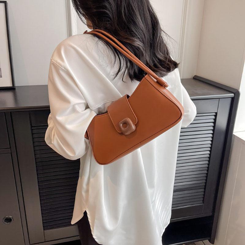 Модный тренд, популярная сумка, новая высококачественная сумка для подмышек, женская сумка через плечо в стиле осень-зима, простая, повседневная