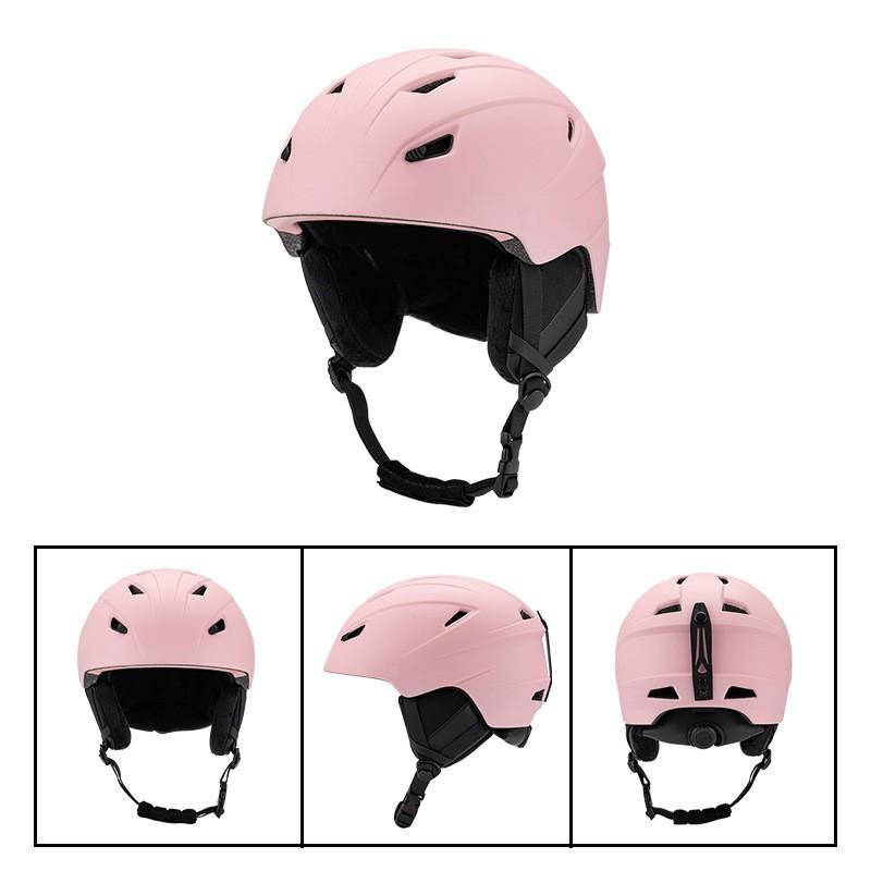 Unisex Ski Helmet Cover With Integrated Goggle Strap Adults Kids Winter Sports Safety Gear
