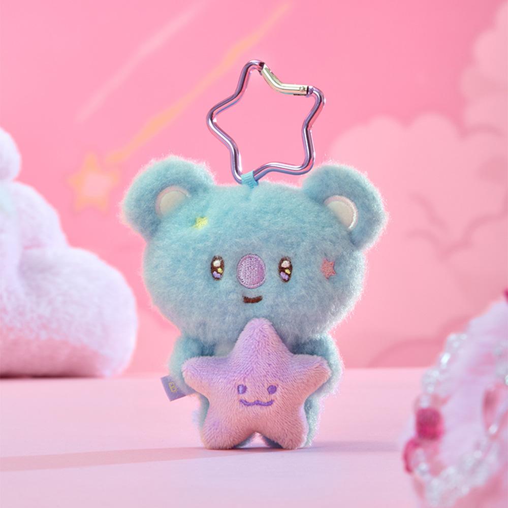 BT21 Путешествие Фиолетовая Звезда KOYA Плюшевая Кукла Брелок