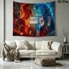 Super Kong Wall Tapestry Aesthetic Wall Hanging Printed Fabric Blanket Decorative Tapestries for Bedroom Living Room Home Decor