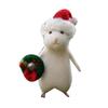 Фетровые ornaments с милыми животными, ручная работа, Рождество, Хэллоуин, Мышь, Костыль/Торт/Шляпа/Тыквы для дома, Праздничные украшения
