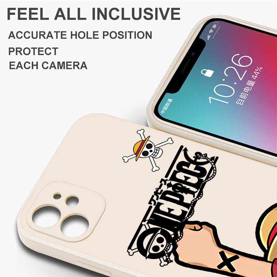 Милый чехол для телефона One Piece для Apple iPhone 17 Pro Max 11 XS XR 7 8 16 Air 12 Plus 15 13 Mini