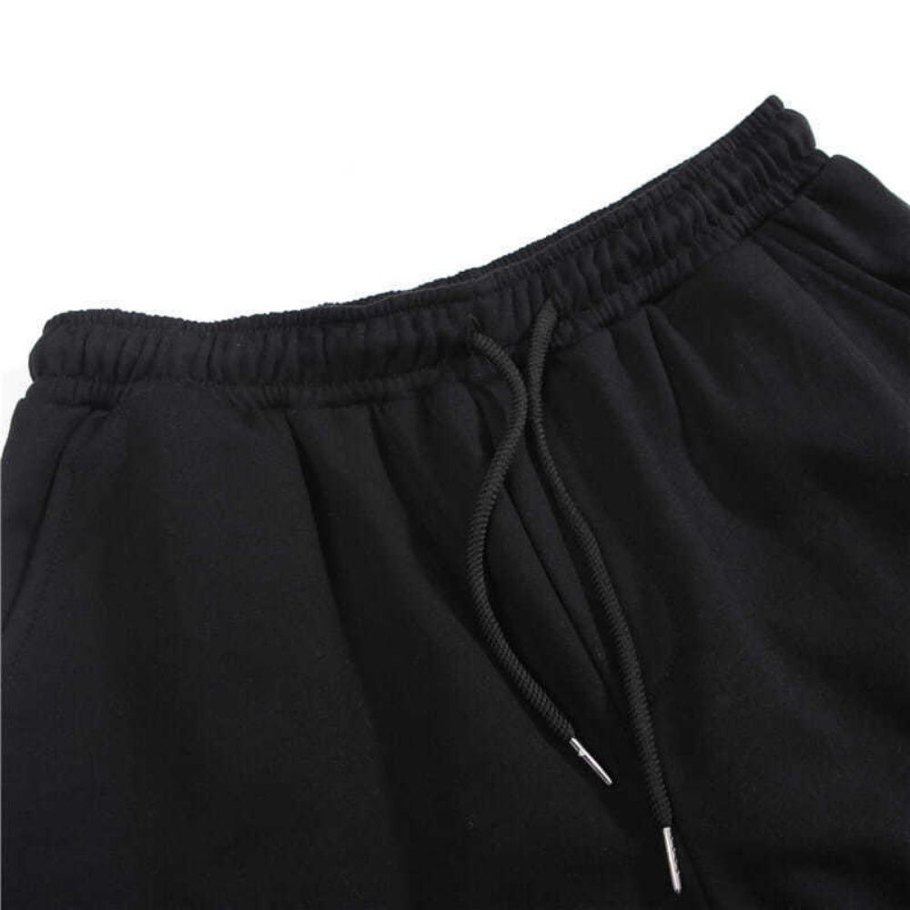 Shorts Men's Summer Korean Version of Loose   Casual Beach Pants Stretch Running Fitness Sweatpants