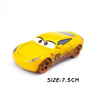 Тачки 3 Pixar Долина грома Аварийная вечеринка Металлическая машинка Полицейская машина МакКуин Мисс Игрушечная машинка Подарок детям на день рождения