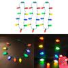 3Pcs Light Up Christmas Necklace Flashing Christmas Necklaces for Christmas Party Holiday Decoration