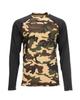 SIMMS camouflage fishing suit Luya long-sleeved crew neck T-shirt men's summer sunscreen suit quick-drying breathable fishing suit
