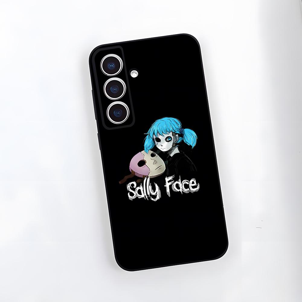 Чехол для телефона S-Sally Face Game для Samsung A25 A13 A33 5G A54 A36 A35 A56 A52 A14 Ударопрочный Мягкий Чехол