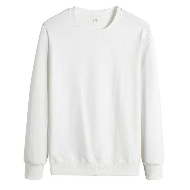 2024 Осень/Зима Женская плюшевая утолщенная круглая толстовка с круглым вырезом - Модная, свободная, повседневная, теплая