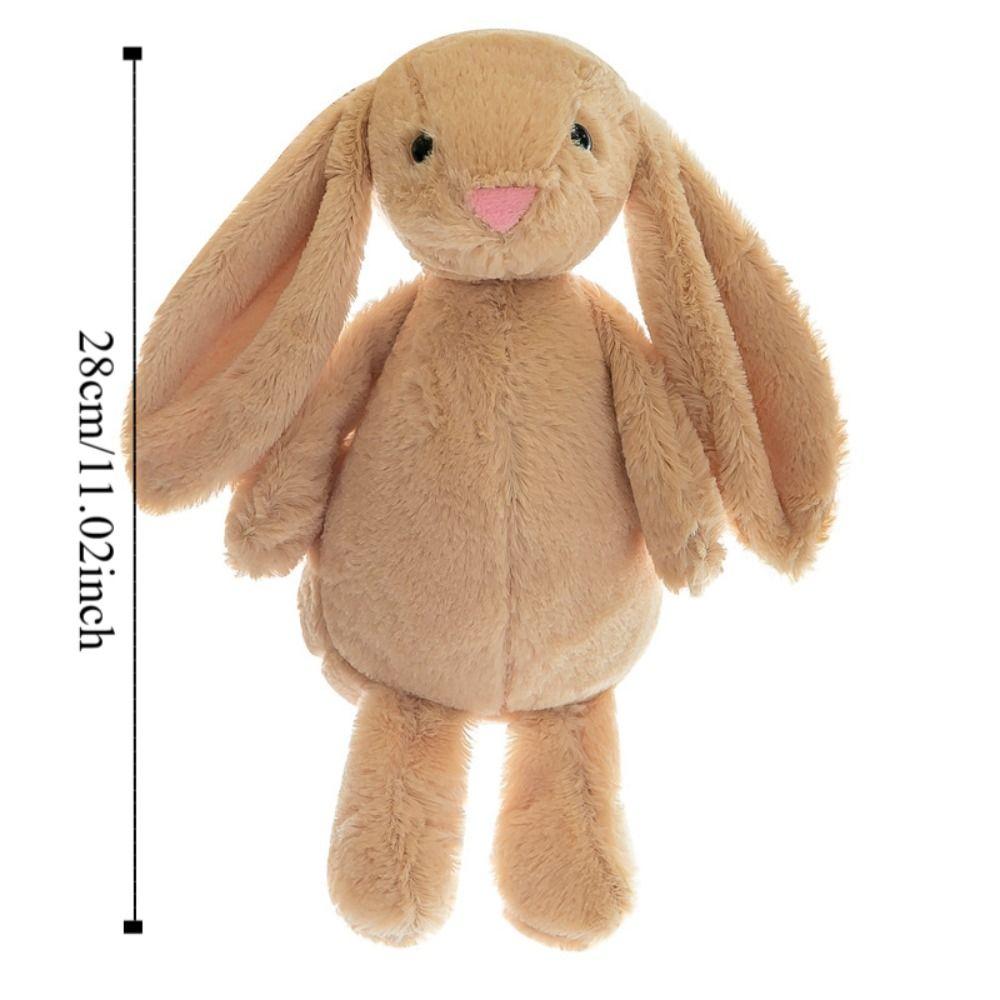 Christian Easter Rabbit Plush Doll Soft Fluffy Easter Bonnie Rabbit Doll PP Cotton Comfortable Animals Stuffed Toy