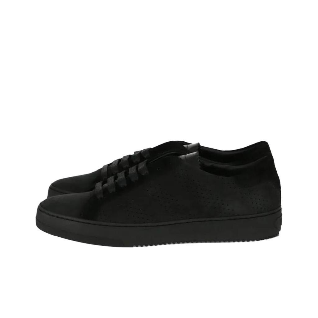 Off-White Кеды Мужские Низкие На Шнуровке С Круглым Носком Из Телячьей Кожи Черные OMIA009F161760191000