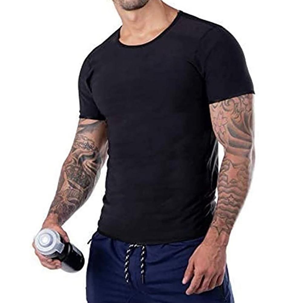 Последнее обновление, футболка для сауны, футболка для похудения, жилет для похудения, теплопоглощающая корректирующая одежда с короткими рукавами, одежда для сауны