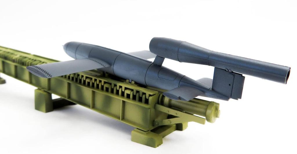 Model Collect масштаб немецкая самолет-снаряд V1 катапульта пусковая установка пластиковая модель отлитая в цвете 1/72 & UA72033,