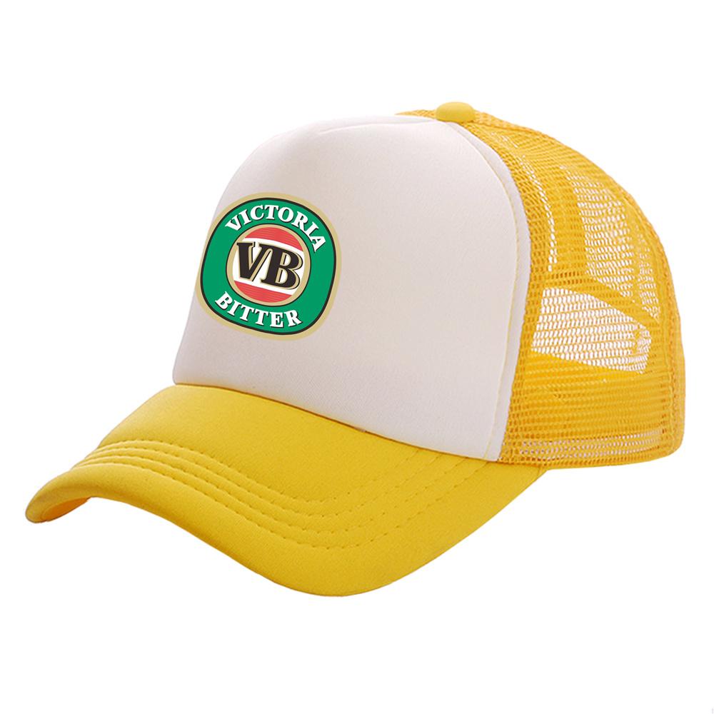 Кепки Тракерки Victoria Bitter Унисекс Крутые Бейсболки Летние Сетчатые Snapback Кепки