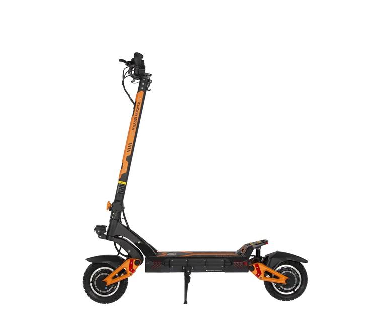 KuKirin Электросамокат G3 PRO 1200W с двумя моторами, запас хода 80 км, 52V 23.4Ah, внедорожный электросамокат с гидравлическими тормозами