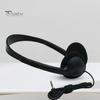 857 Wired Headset Noise Reduction Comfortable Wearing ABS 3.5mm Clear Stereo Portable Gaming Headphone for Gamer